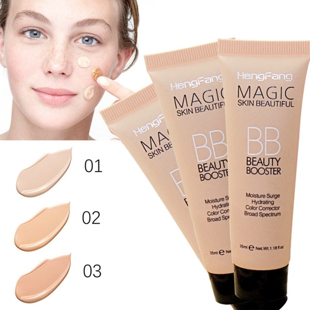 New Brighten Base Makeup Kit Sun Block Long Lasting Waterproof Face Foundation Concealer