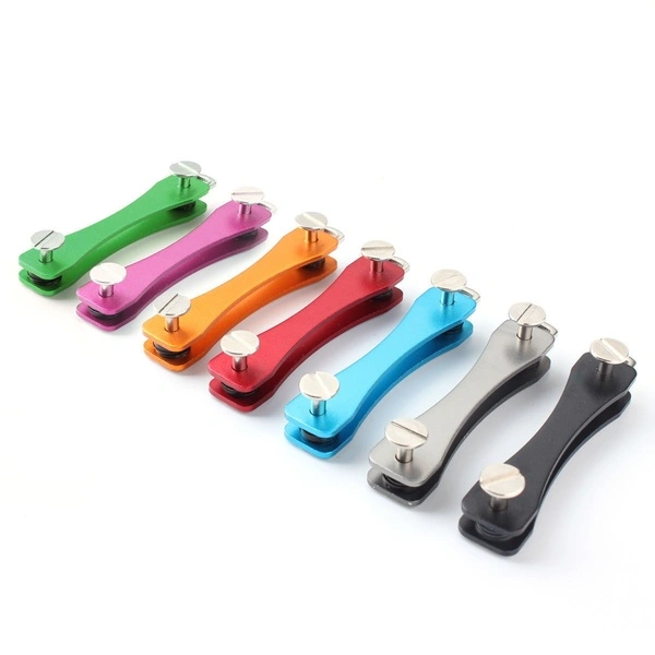 Intelligent Key Holder Keyring Organizer Aluminium Pocket Keychain Tool