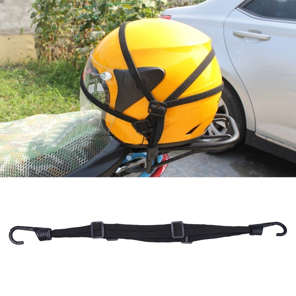 Motorcycle Bike Luggage Helmet Net Buckle Holder Mesh Rope Belt Strap