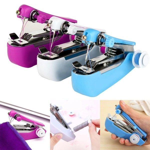 New Mini Handheld Stitch Household Portable Home Electric Sewing Machine