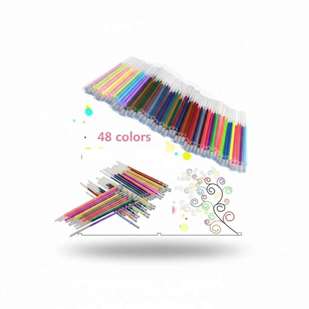 48 color flash drawing refill children's drawing graffiti pen