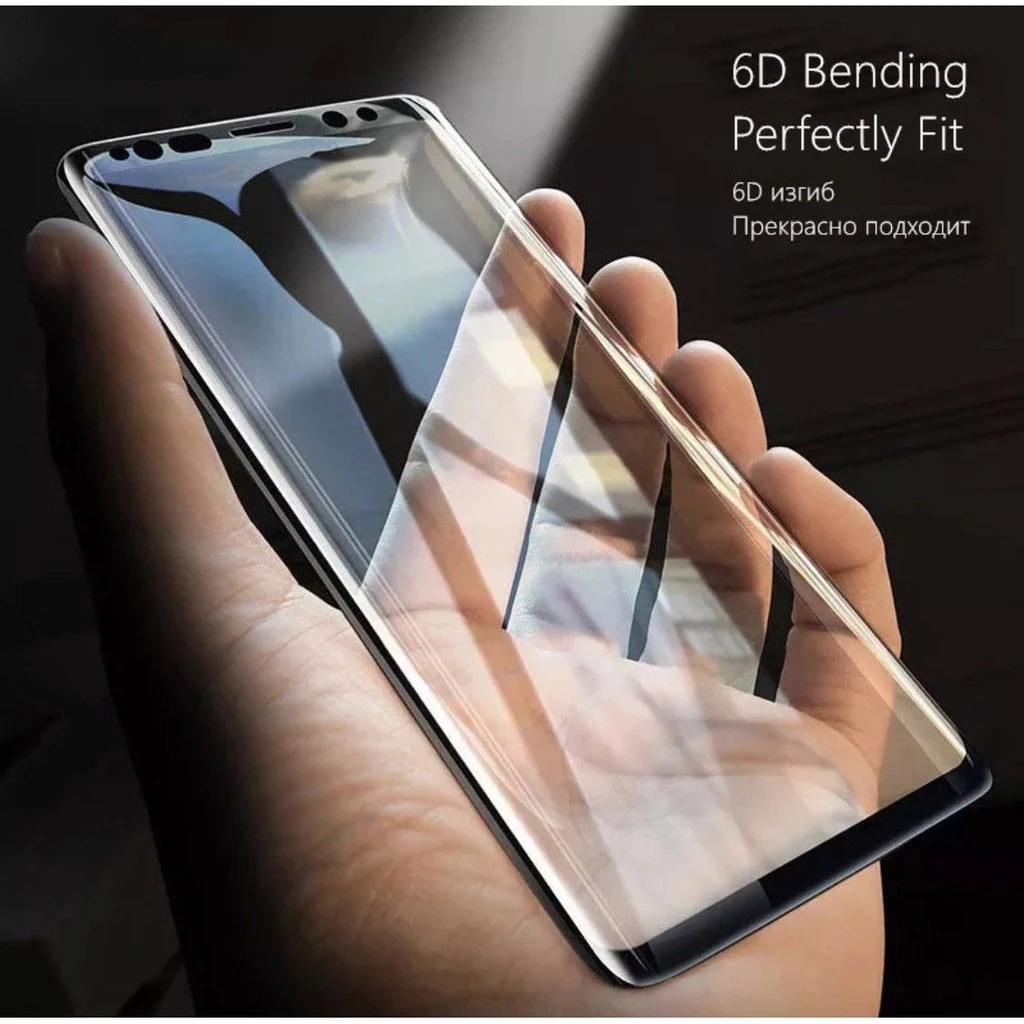 6D Full Cover Tempered Glass for Samsung Galaxy S8 S9 Plus Screen Protector