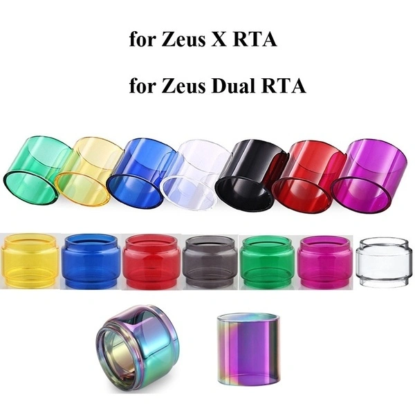 Zeus Dual RTA / Zeus X RTA Replacement Straight Bulb Glass Tube 1PC(Height 26.5 width  purple)