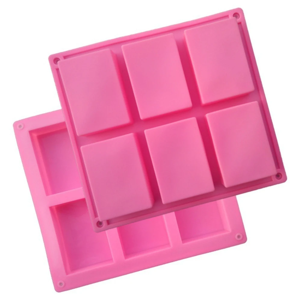 Silicone Squares Rectangle Soap Cake Mold