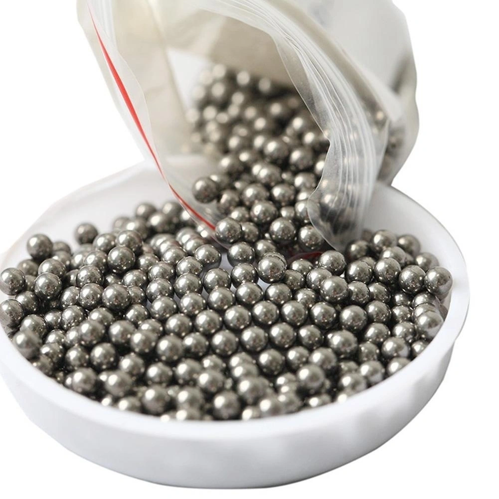 250Pcs Stainless Steel Shooting Fish Slingshot Marble Hoodle Ball Bicycle Bearing (6 MM)