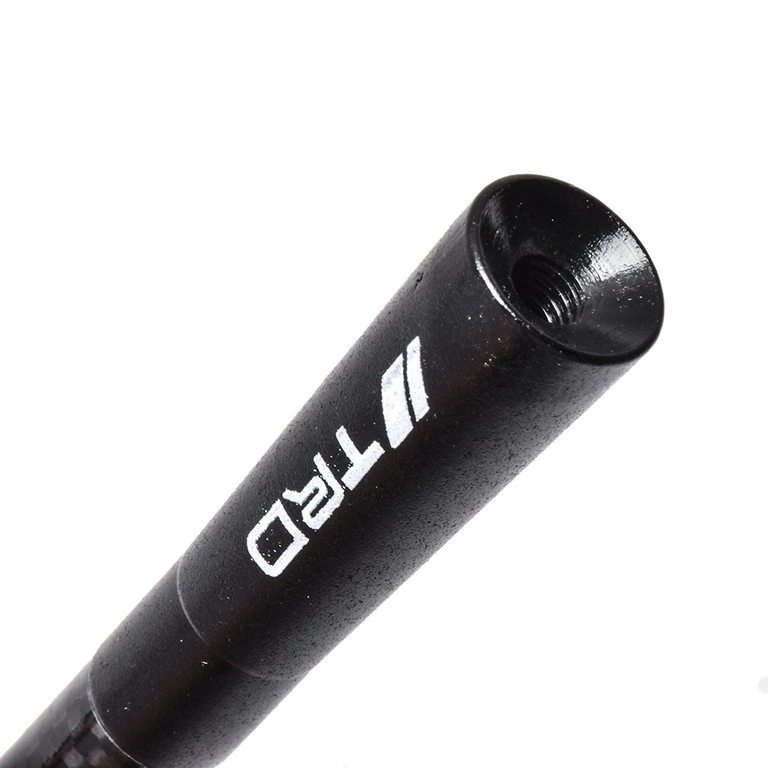 DEDC 1Pcs Trd Black Carbon Fiber Antenna Universal