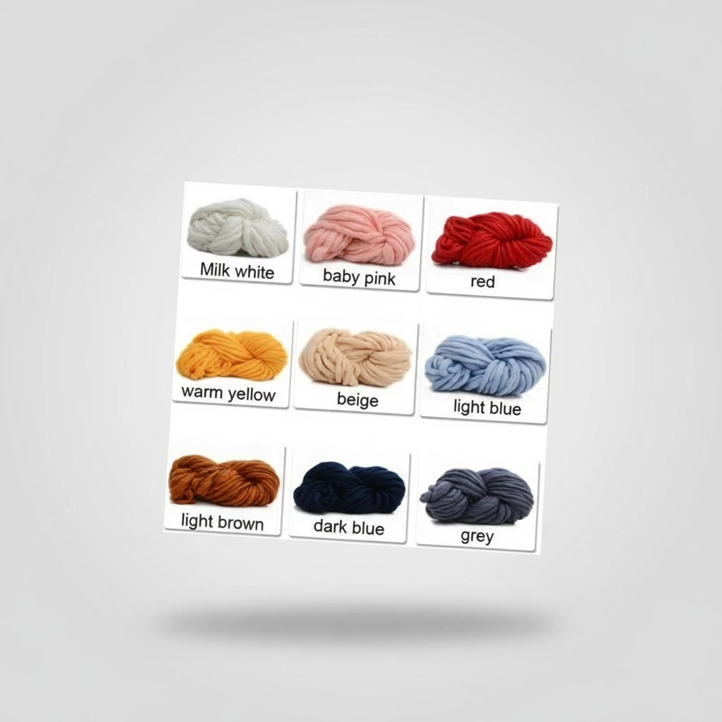 250g Warm Super Chunky Merino Wool Yarn Giant Wool Super Knitting Newest