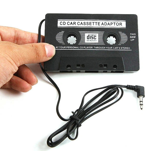 New Car Cassette Casette Tape 3 5mm Aux Audio Adapter Mp3 Mp4 Player Cd