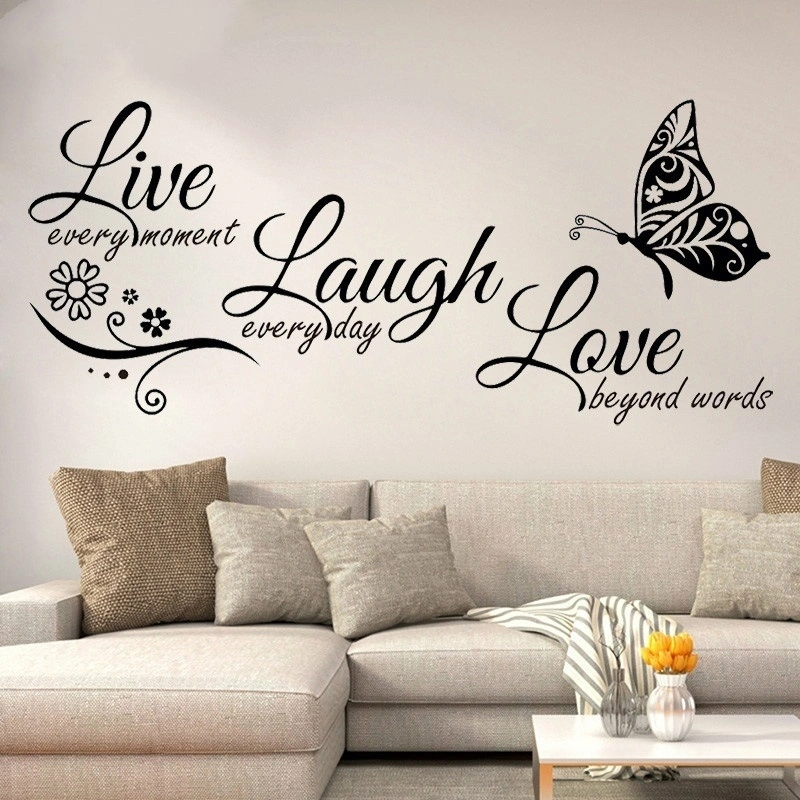 Wall Art Sticker Modern Wall Decals Quotes Vinyls Stickers Home Living Room Decor