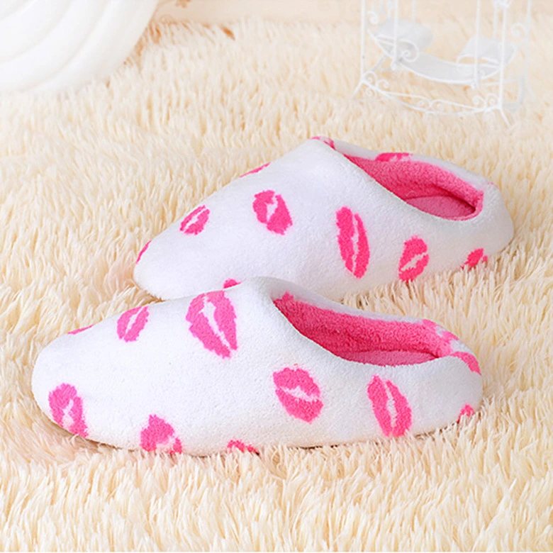 Winter Men Women Soft Non-slip Slippers Cotton Sandal House Home Shoes Warm(Deer)