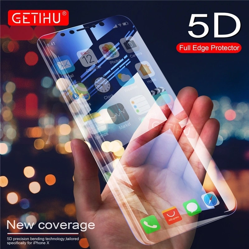 New Arrival 5D Screen Protector Shockproof Full Body Cover For iPhone X 8 7 6 Plus For Samsung