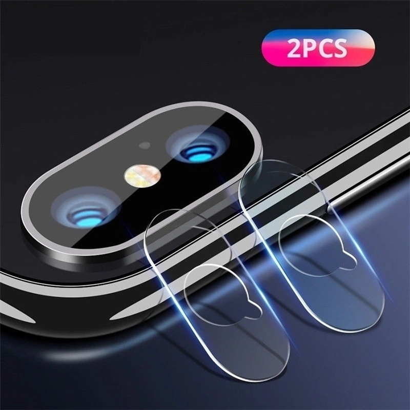 Hot Sale 2 Pcs Back Camera Lens Screen Tempered Glass Protector For iPhone X XR XS Max Accessor