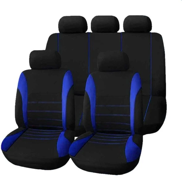 Universal Car Seat Covers, Front Head Restraints at the Back, Complete Sets Waterproof Car Seat