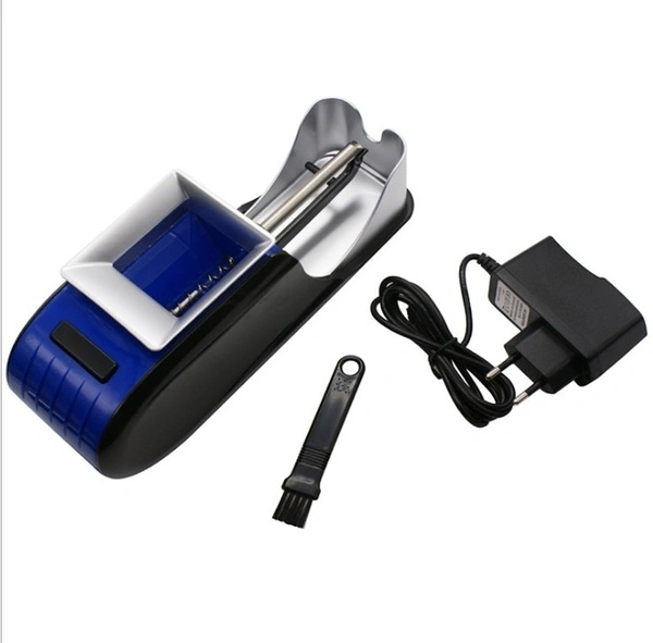 EU Plug Portable Electric Automatic Cigarette Rolling Machine Tobacco Roller Maker Inject Tube