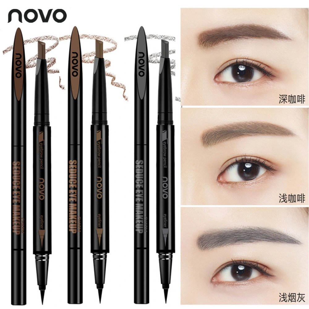 NOVO Eyebrow Double Eye Makeup Pen