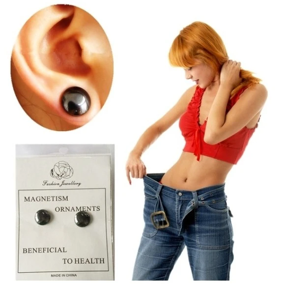 Magnetic Healthcare Earring Weight Loss Earrings Slimming Ear Stimulating Acupoints Stud