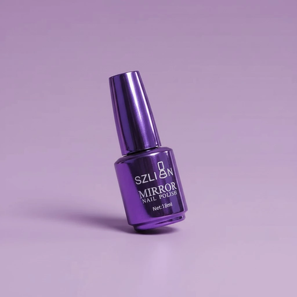 Mirror Effect Nail Polish Magic Metallic Lacquer Nail Polish Chrome Nail Art Polish Varnish