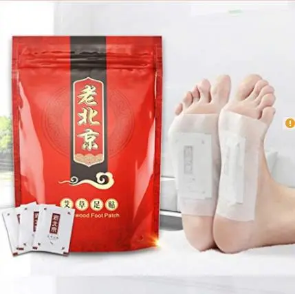 Detox Foot Pads - 10pcs Ginger Wormwood Wormwood Patchs pour le pied, patch de désintoxication