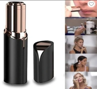 Hot mock-ups of electric shaver for women, portable shaver for women (Black)