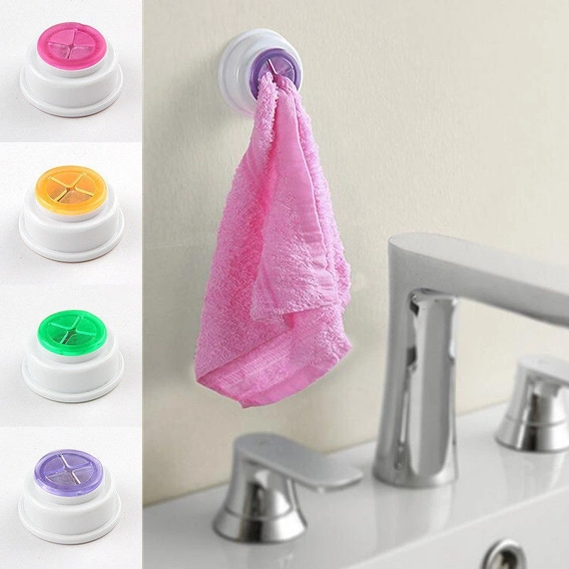 1PCS kitchen accessories Wash cloth clip holder clip dishclout storage rack bath (Random Color)