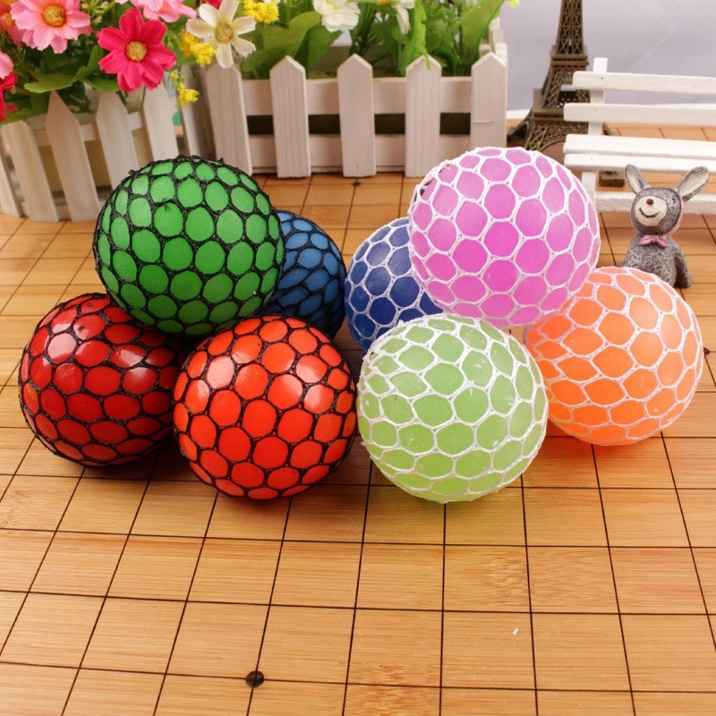 Funny Reducer Pressure Toy Colorful Kids Ball Toy (PTQ-32)