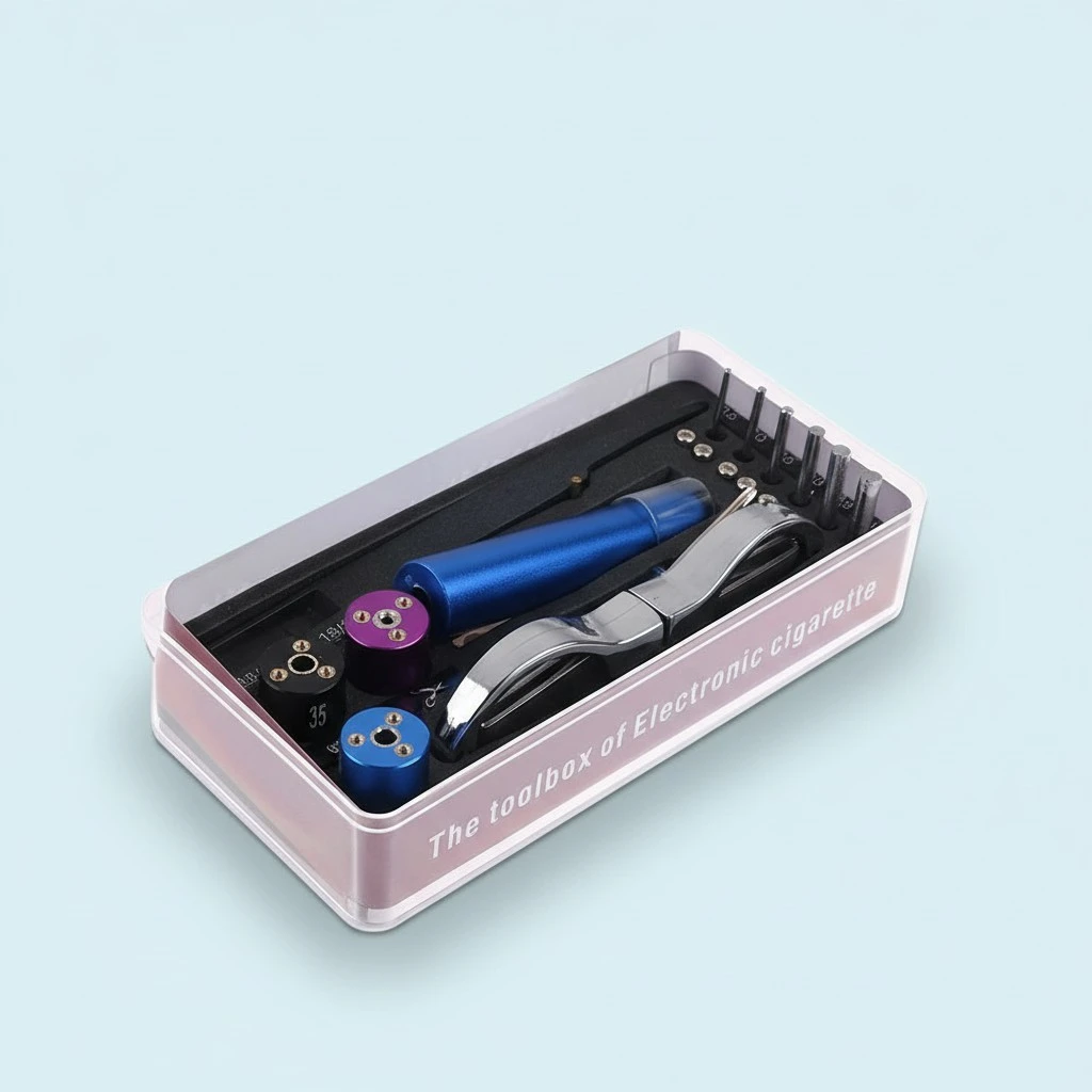 Magic Stick CW Coiling Kit 6 Size Coiler Heating Wire Wick Tool coil jig RDA RBA (Blue)