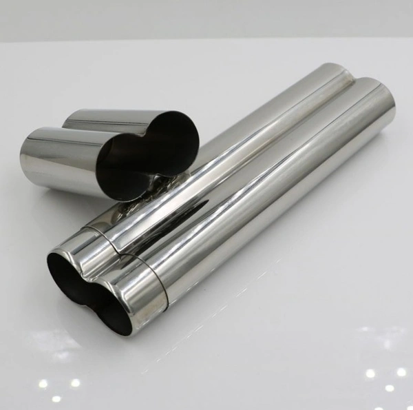 Portable 304 Stainless Steel Cigar Tube/Box Exquisite Mirror Polished Cigar Case (2-tude)
