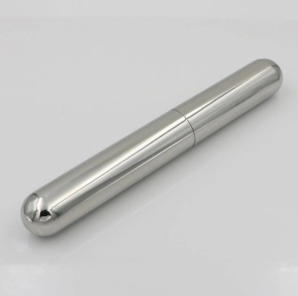 Portable 304 Stainless Steel Cigar Tube/Box Exquisite Mirror Polished Cigar Case (2-tude)