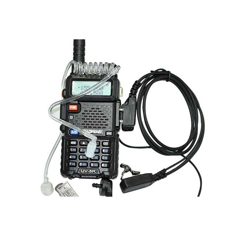 Mic Acoustic Tube for Baofeng Headset TK Radio Walkie Talk
