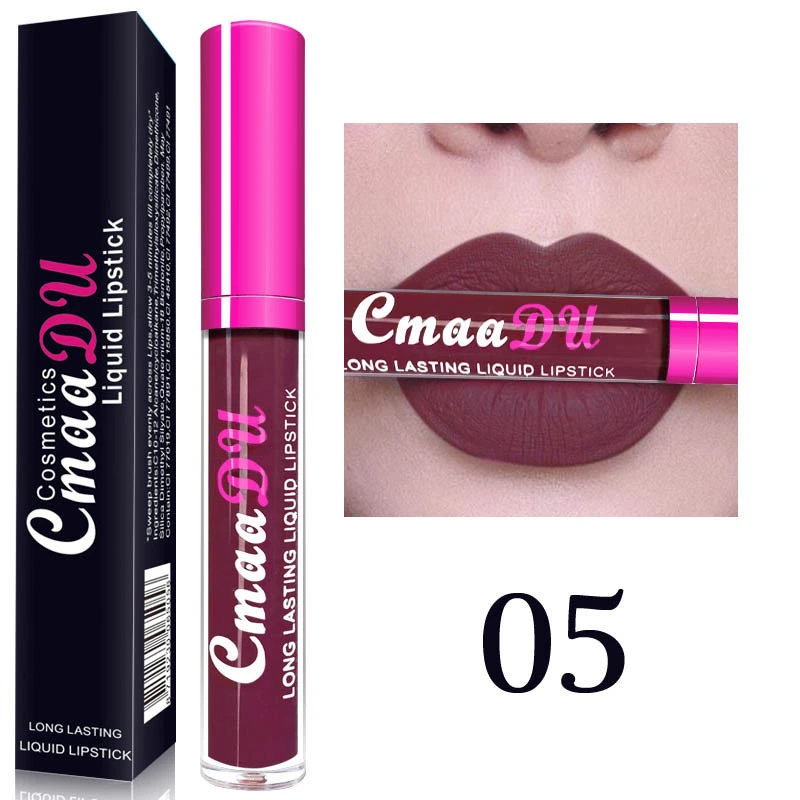 12 Colors Chameleon Waterproof Make Up Balm Cosmetics Metal Pearl Lip (#5)