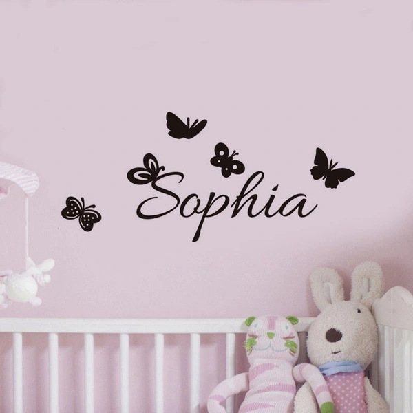 Sophia Vinyl Wall Sticker Home Bedroom Removable Art Decal