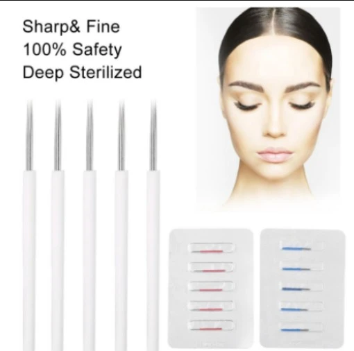 Semipermanent Eyebrow Tattoo Needle Tool  (9 Pins)