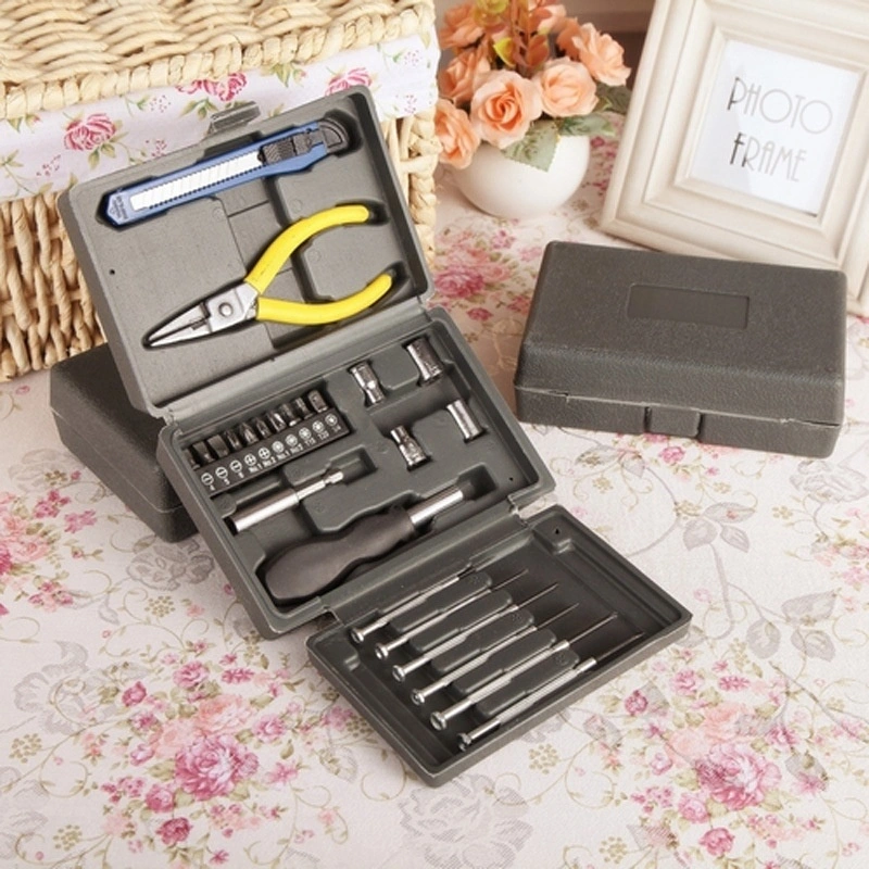 24PC home multi-function toolbox hardware combination tool hand tools set (300*160 mm)