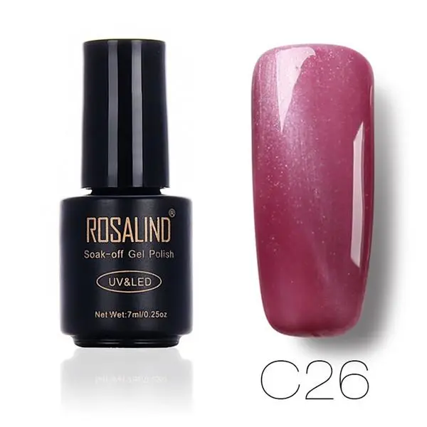 ROSAlIND 7ml Cat Eye Series Nail Polish Nail Art Gel Soak Off Nail Gel Polish (CO6)