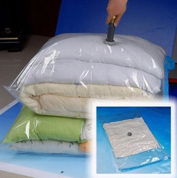 Space Saver Saving Storage Seal Vacuum Vac Bags Compressed Organizer Bag (60*80)