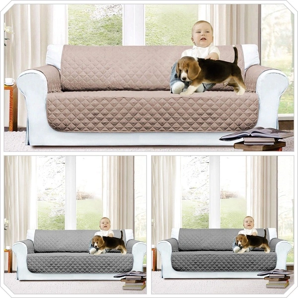 SOFA PROTECTOR THROW SLIP COVER DOG CAT PET WATERPROOF (3 SEATER)