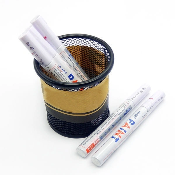 1 Pcs Car Moto Waterproof Permanent Tyre Tread Rubber Marker Paint Pen (red)