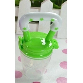 Premium Baby Battery Feeding Dummies Soother Nipples Soft Feeding Tool Green-M