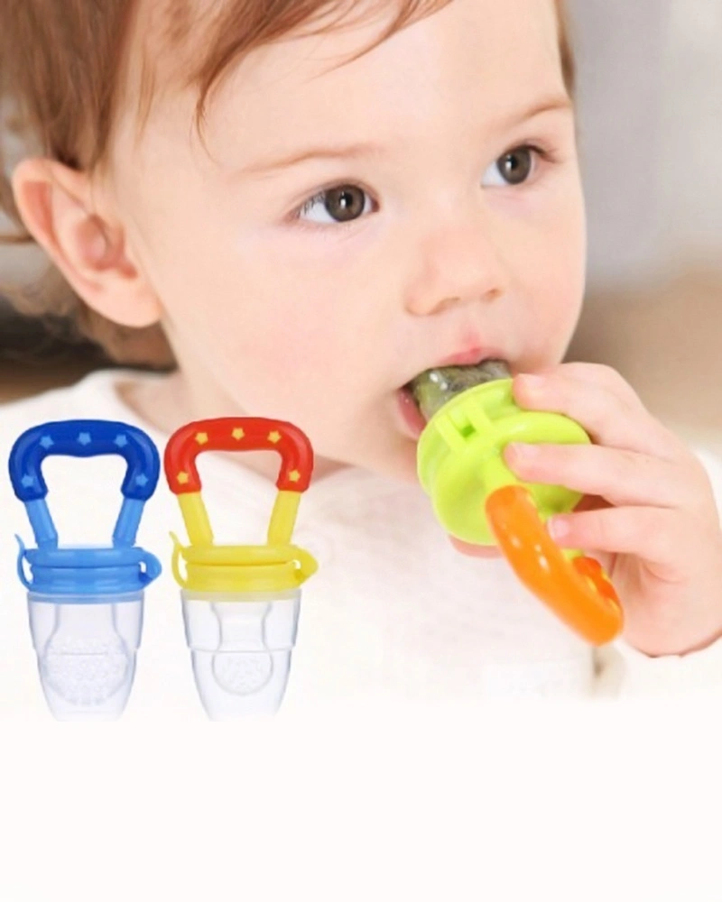 Premium Baby Battery Feeding Dummies Soother Nipples Soft Feeding Tool Green-M