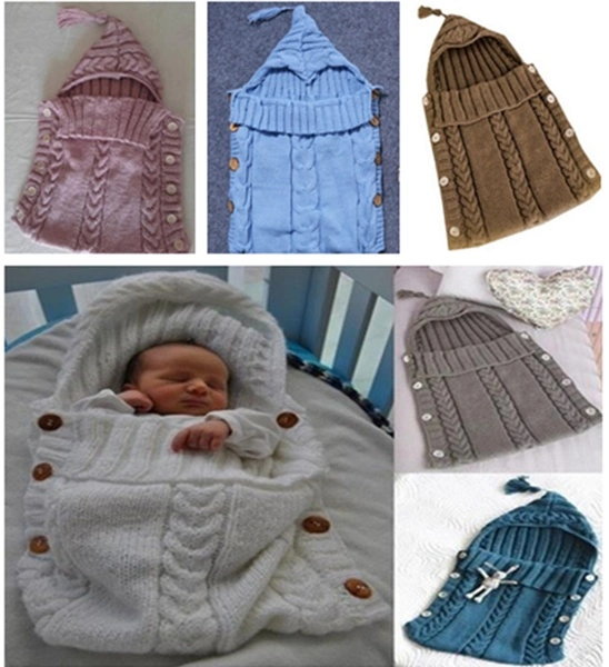 Newborn Baby Blanket Swaddle Sleeping Bag Kids Toddler Sleep Sack Stroller Wrap