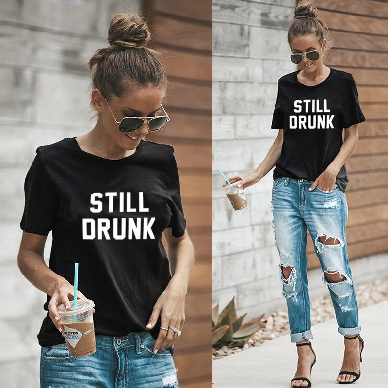 Plus Size S-XXXL Summer Women Fashion Printed T-Shirt Female Casual Cotton