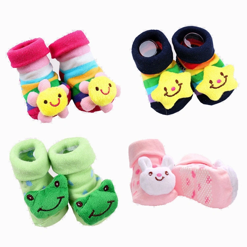 3D stereo Cartoon socks non-slippery for 1-12 month newborn baby