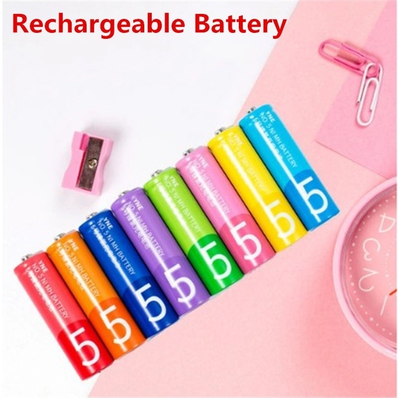 NO.5 Neutral Battery 1200mAh Rechargeable Battery AA Rechargeable Battery for Remote Controller