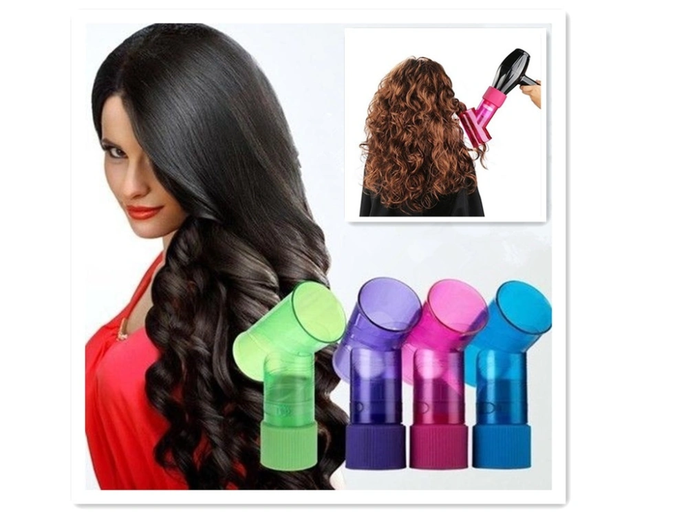 Magical Magic Hair Dryer Hot Air Hood Curls Diffuser Fast Easy Roll