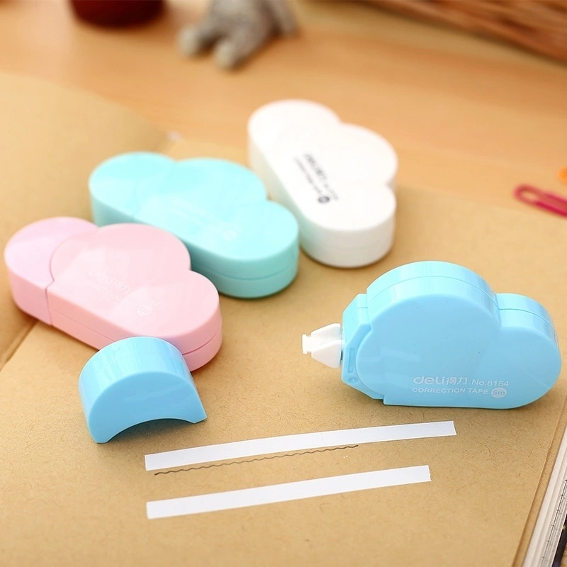 1 Pcs Creative Cloud Shape Correction Tape Stationery Supplies