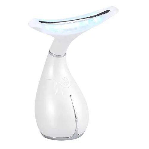 Dewin Neck Massager - LED Vibration Neck Care Massager, Wrinkle Removal Double Chin Remover