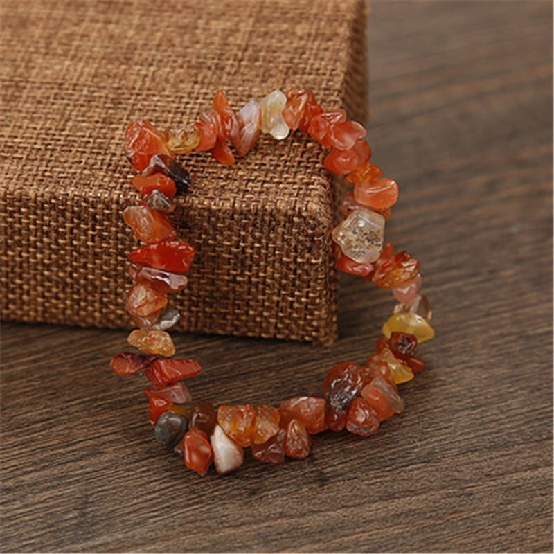 Handmade 5-8mm Mixed Natural Gemstone Chip Beads Stretchy Bracelet Healing Reiki