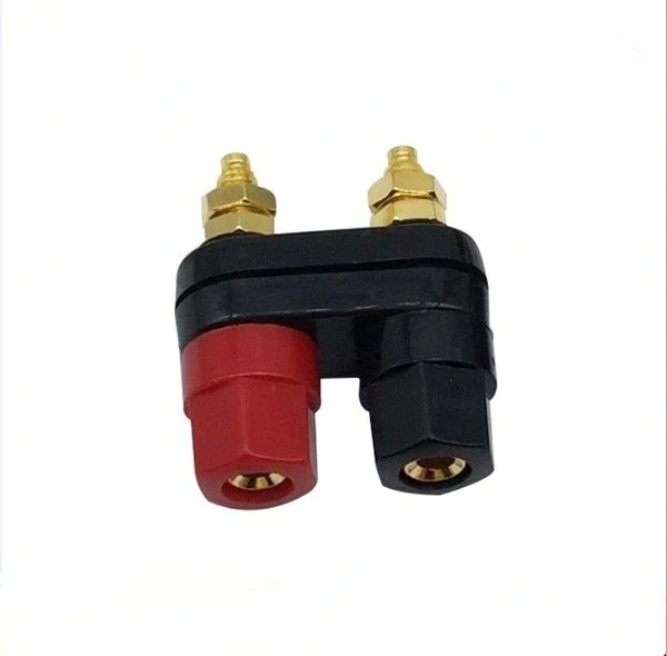 High quality banana plug terminal red and black connector amplifier terminal terminal post