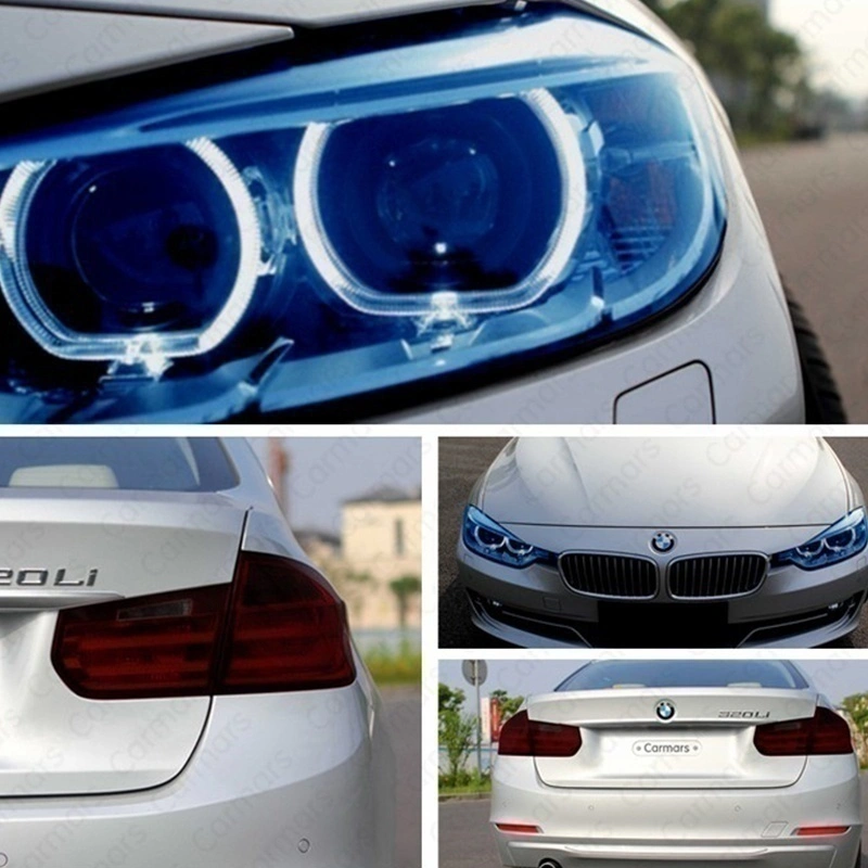 12 Colors 30X60CM Auto Car Headlight Taillight waterproof Vinyl Film Sticker(dark black)