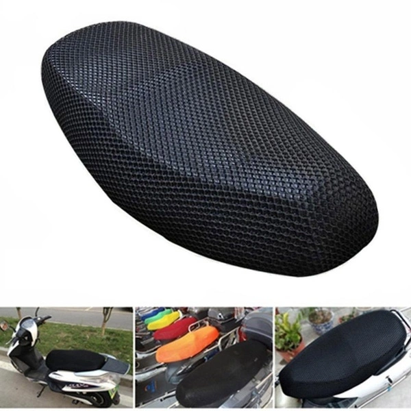 Waterproof Rain Protection Mesh Design Seat Cover Breathable Heat Resistant (M)